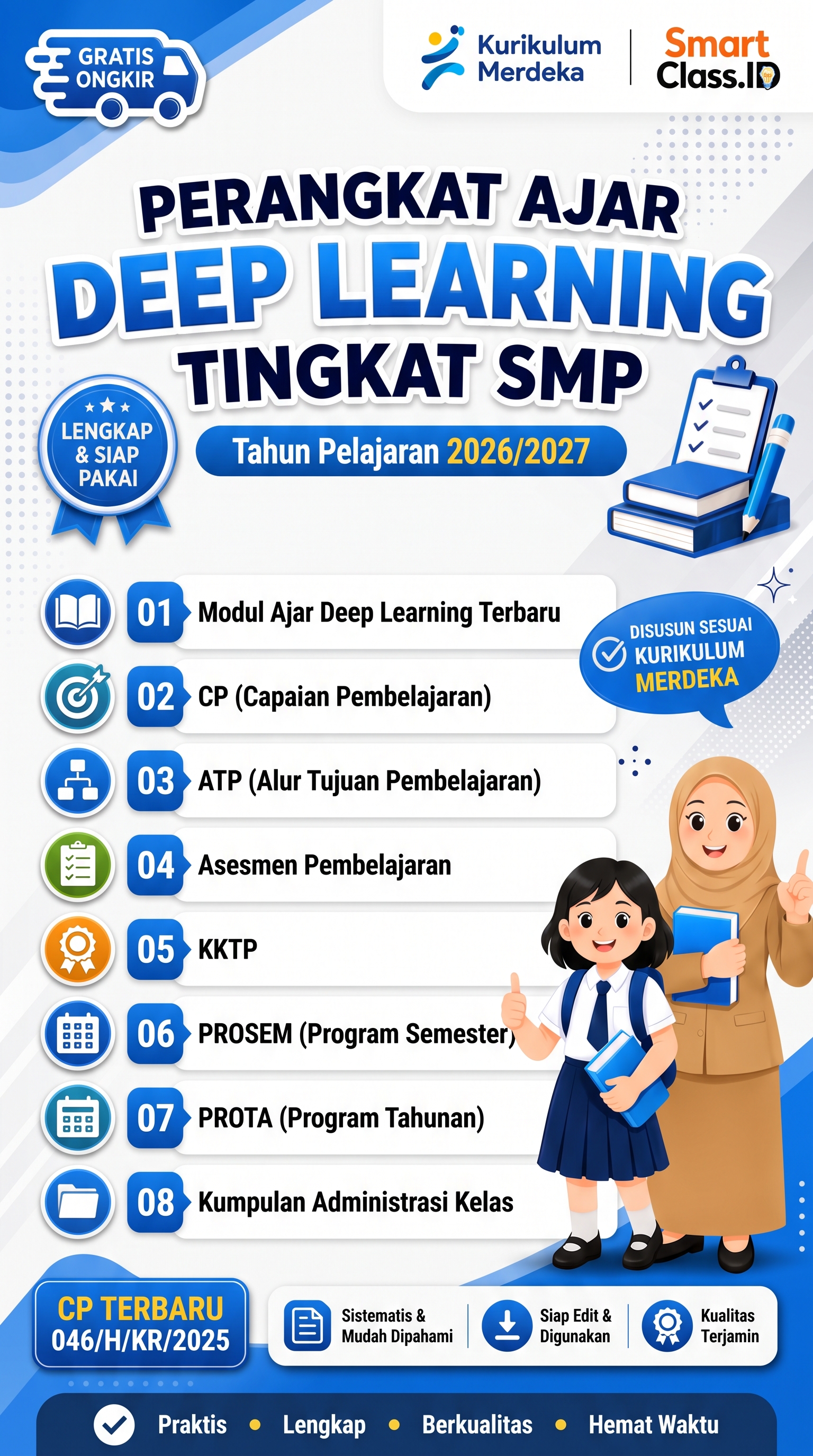 Paket Super Lengkap Modul Ajar Deep Learning SMP screenshot